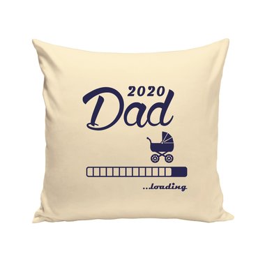 Kissen - Dad 2020 loading apfelgrn-dunkelblau