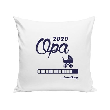 Kissen - Opa 2020 loading apfelgrn-dunkelblau