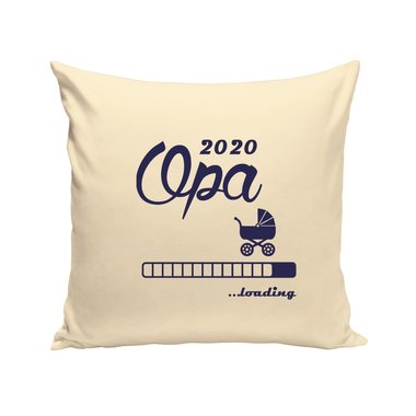 Kissen - Opa 2020 loading apfelgrn-dunkelblau