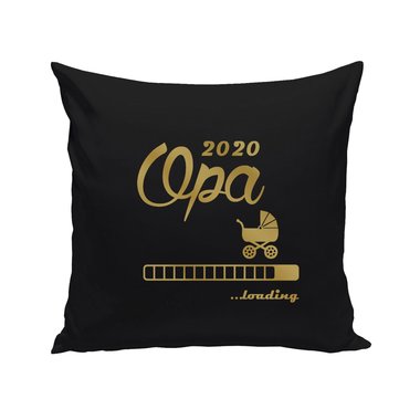 Kissen - Opa 2020 loading weiss-schwarz