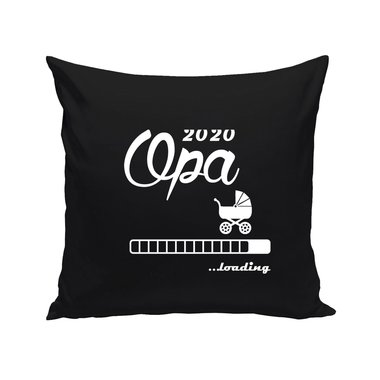 Kissen - Opa 2020 loading weiss-schwarz