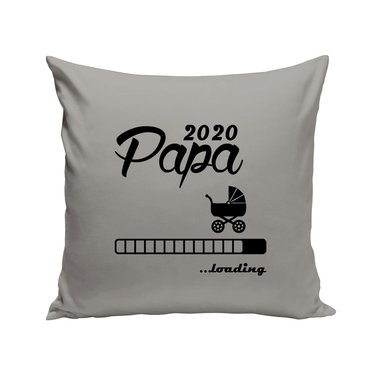 Kissen - Papa 2020 loading weiss-schwarz