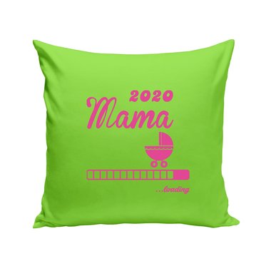 Kissen - Mama 2020 loading weiss-schwarz