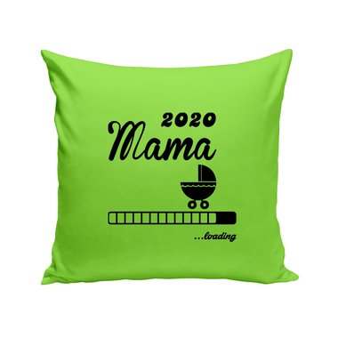 Kissen - Mama 2020 loading weiss-schwarz