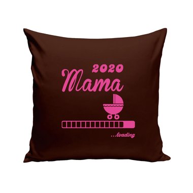 Kissen - Mama 2020 loading weiss-schwarz