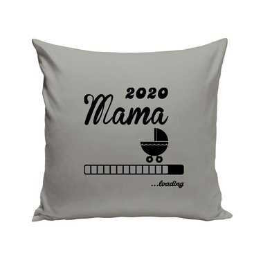 Kissen - Mama 2020 loading weiss-schwarz