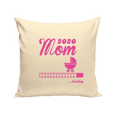 Kissen - Mom 2020 loading apfelgrn-fuchsia