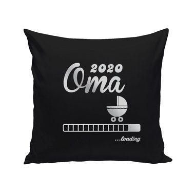 Kissen - Oma 2020 loading weiss-schwarz