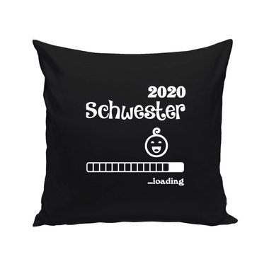 Kissen - Schwester 2020 loading apfelgrn-fuchsia