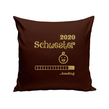 Kissen - Schwester 2020 loading apfelgrn-fuchsia