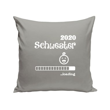 Kissen - Schwester 2020 loading apfelgrn-fuchsia