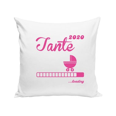 Kissen - Tante 2020 loading apfelgrn-fuchsia