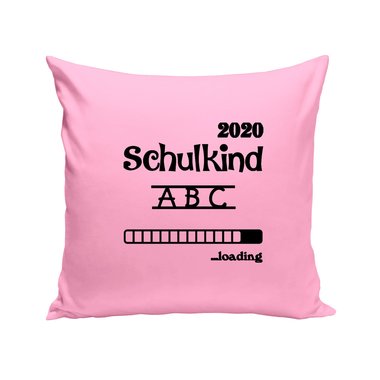 Kissen - Schulkind 2020 loading apfelgrn-dunkelblau