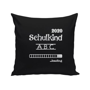 Kissen - Schulkind 2020 loading apfelgrn-dunkelblau