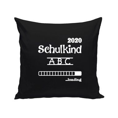 Kissen - Schulkind 2020 loading apfelgrn-dunkelblau