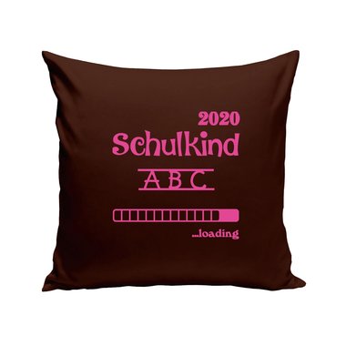 Kissen - Schulkind 2020 loading apfelgrn-dunkelblau