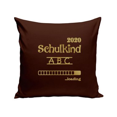 Kissen - Schulkind 2020 loading apfelgrn-dunkelblau