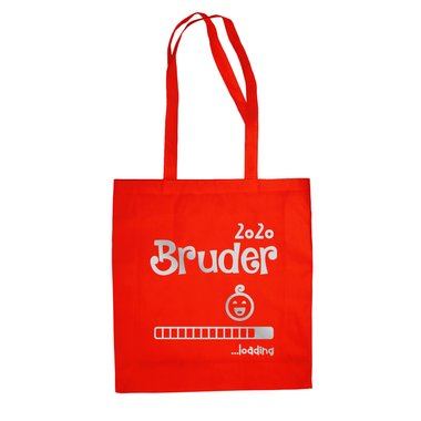 Jutebeutel - Bruder 2020 loading weiss-schwarz