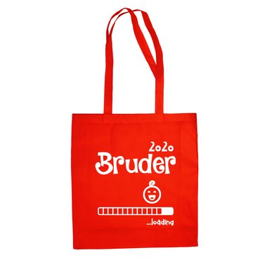 Jutebeutel - Bruder 2020 loading weiss-schwarz