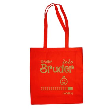 Jutebeutel - Groer Bruder 2020 loading weiss-schwarz