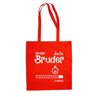 Jutebeutel - Groer Bruder 2020 loading weiss-schwarz