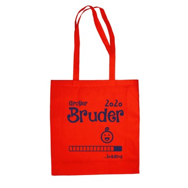 Jutebeutel - Groer Bruder 2020 loading weiss-schwarz