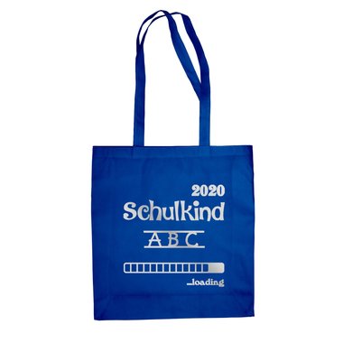 Jutebeutel - Schulkind 2020 loading apfelgrn-dunkelblau