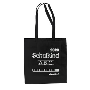 Jutebeutel - Schulkind 2020 loading apfelgrn-dunkelblau