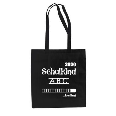 Jutebeutel - Schulkind 2020 loading apfelgrn-dunkelblau