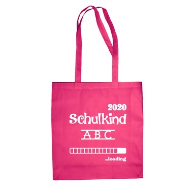 Jutebeutel - Schulkind 2020 loading apfelgrn-dunkelblau