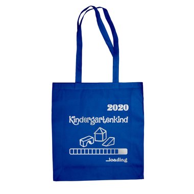 Jutebeutel - Kindergartenkind 2020 loading apfelgrn-dunkelblau