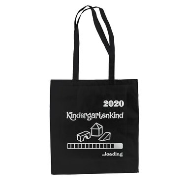 Jutebeutel - Kindergartenkind 2020 loading apfelgrn-dunkelblau