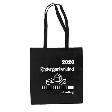 Jutebeutel - Kindergartenkind 2020 loading apfelgrn-dunkelblau