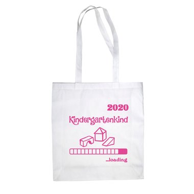 Jutebeutel - Kindergartenkind 2020 loading apfelgrn-dunkelblau