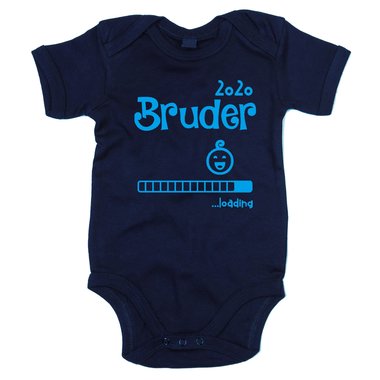 Baby Body - Bruder 2020 loading dunkelblau-cyan 50-62