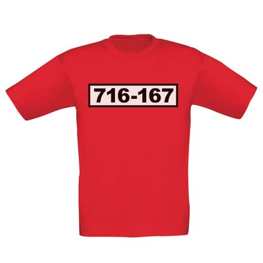 Kinder T-Shirt - Einbrecher Kostm 167-671 98-104