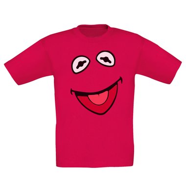 Kinder T-Shirt - Frosch Kostm dunkelblau-schwarz 98-104