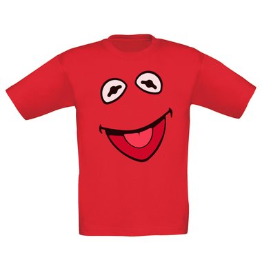 Kinder T-Shirt - Frosch Kostm dunkelblau-schwarz 98-104