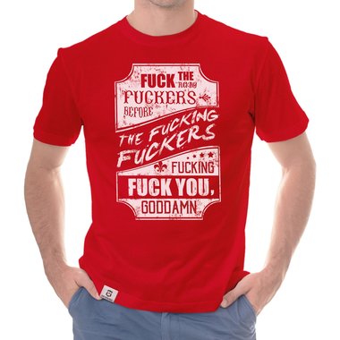 Herren T-Shirt - Fuck