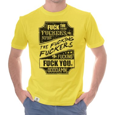 Herren T-Shirt - Fuck