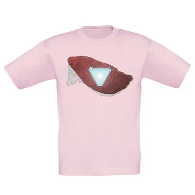 Kinder T-Shirt - Arc Reactor Riss weiss-rot 152-164