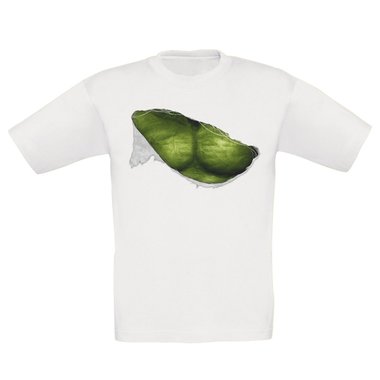 Kinder T-Shirt - Green Monster dunkelblau-grn 98-104