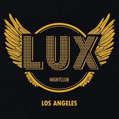 Herren T-Shirt - Lux Nightclub - LA