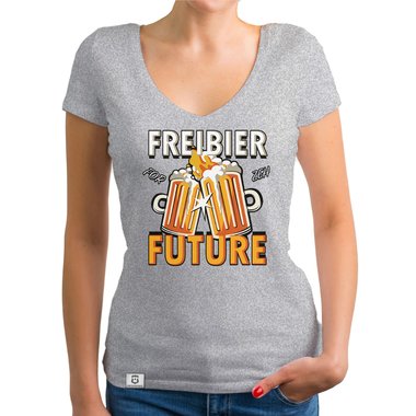 Demo Fun T-Shirts - Freibier for Future - Herren und Damen Outfit