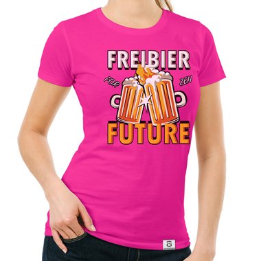 Demo Fun T-Shirts - Freibier for Future - Herren und Damen Outfit