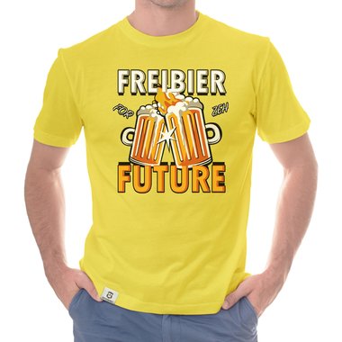 Demo Fun T-Shirts - Freibier for Future - Herren und Damen Outfit