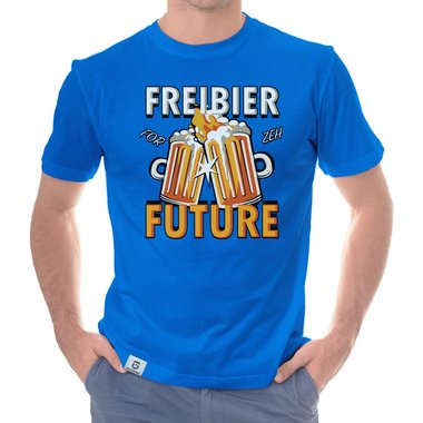 Demo Fun T-Shirts - Freibier for Future - Herren und Damen Outfit