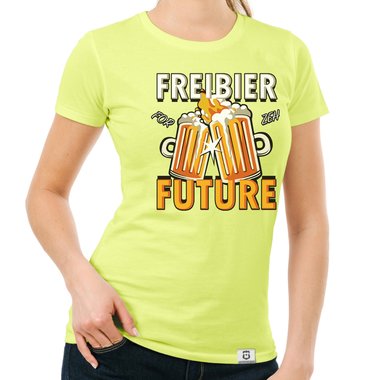 Demo Fun T-Shirts - Freibier for Future - Herren und Damen Outfit