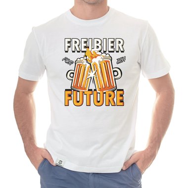 Demo Fun T-Shirts - Freibier for Future - Herren und Damen Outfit