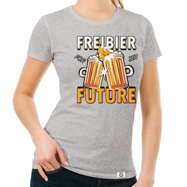 Demo Fun T-Shirts - Freibier for Future - Herren und Damen Outfit